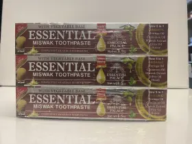Miswak ESSENTIAL PALACE Toothpaste Halal Moringa Oil Pack