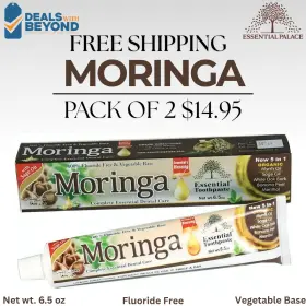 642014640164 ESSENTIAL PALACE Moringa Toothpaste Fluoride
