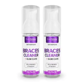 612520314880 EVERSMILE Orthofoam Braces Cleaner Cleans Wires #2