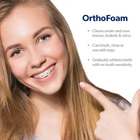 612520314880 EVERSMILE Orthofoam Braces Cleaner Cleans Wires #3