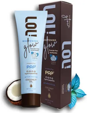 199284738034 FAWELO Whitening Glow Coco Toothpaste Pap Nano
