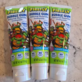 840204436744 FIREFLY Kids Anti Cavity Natural Fluoride Tmnt