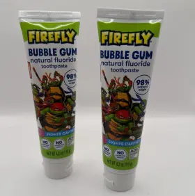 840204469834 FIREFLY Kids Anti Cavity Natural Fluoride Tmnt