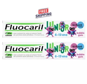710604763288 FLUOCARIL Pack Junior Toothpaste Bubble Gum