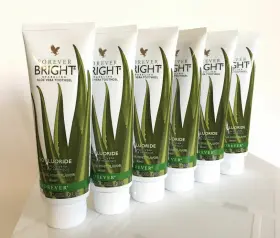 028-06 FOREVER LIVING Tubes Enhance Bright Toothgel Aloe Vera #2