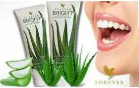 028-06 FOREVER LIVING Tubes Enhance Bright Toothgel Aloe Vera