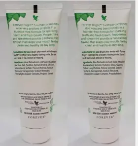 028C FOREVER LIVING Bright Toothgel Aloe Vera Bee Propolis #2