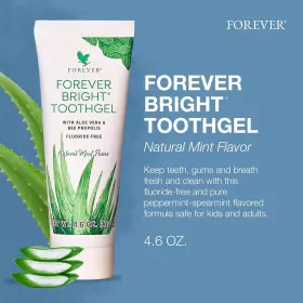 FV-001 FOREVER LIVING PRODUCTS Bright Toothgel Fluoride Aloe #2