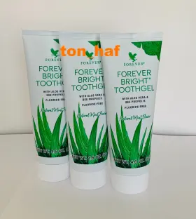 TOTH-03 FOREVER Pack Tubes Bright Toothgel Aloe Vera Bee