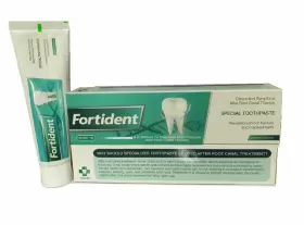 768523865451 FORTIDENT Toothpaste Gum Care Root Canal Treat