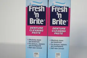 334362000041 FRESH BRITE Denture Cleaning Paste #2
