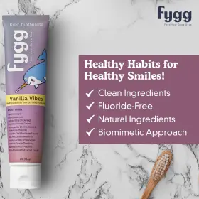 196852709830 FYGG Nano Hydroxyapatite Toothpaste Vanillia Kid #2