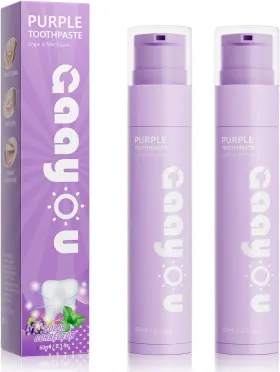 313022673634 GAAYOU Corrector Toothpaste Whitening Grape