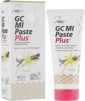 328712 GC Paste Vanilla Topical Cream Recaldent Tube