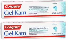 038341165935 GEL-KAM Colgate Fluoride Fruit Berry Flavored