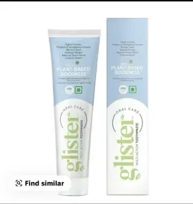A2301417 GLISTER Action Toothpaste Plant Based Whitening
