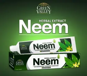 894545000430 GREEN VALLEY Neem Toothpaste