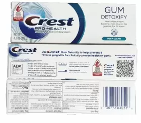 030772030516 GUM Crest Pro Detoxify Toothpaste Clean #2