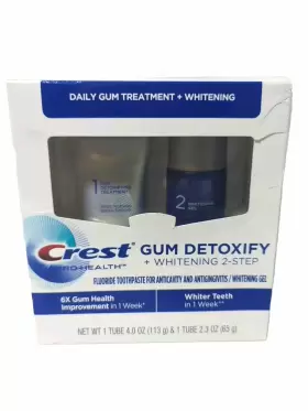 037000754220 GUM Crest Pro Detoxify Whitening Gel Step #3