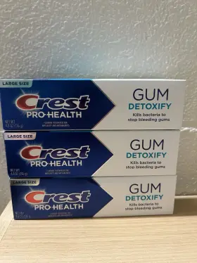 112571 GUM Crest Pro Detoxify Toothpaste Pack Clean