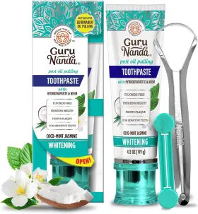 13-27-4OZ-08494-48 GURUNANDA Hydroxyapatite Toothpaste Sls