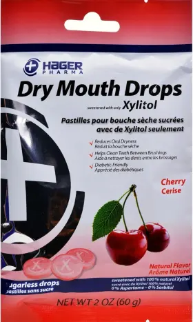 291AA HAGER PHARMA Mouth Drops Cherry