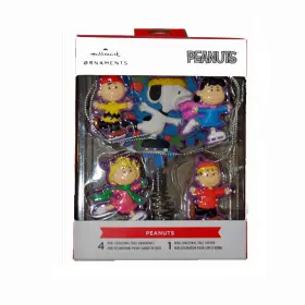 661127070002 HALLMARK Peanuts Mini Christmas Tree Ornaments