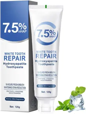 445012511510 HANNAHCOS Hydroxyapatite Toothpaste Gentle