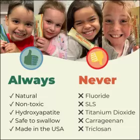 696397276519 NATURAL Hydroxyapatite Toothpaste Fluoride Sls #3