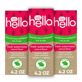 025093052026 HELLO Natural Watermelon Flavor Baby Fluoride