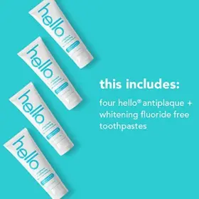 312333948769 HELLO Antiplaque Whitening Fluoride Toothpaste #2