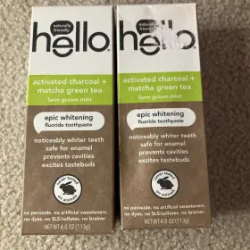 44374 HELLO Matcha Tea Epic Fluoride Toothpaste #3