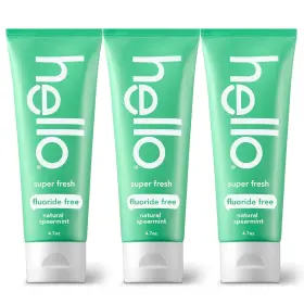 689828855667 HELLO Whitening Toothpaste Fluoride Natural