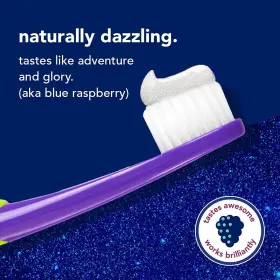 691166635856 HELLO Dragon Dazzle Raspberry Kids Toothpaste #3