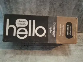 705354017307 HELLO Whitening Fluoride Toothpaste