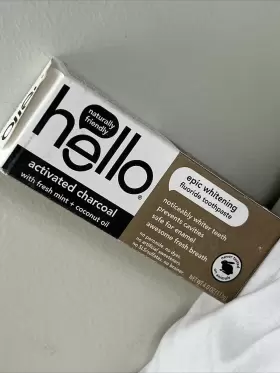 819156020257 HELLO Epic Whitening Flouride Toothpaste #3