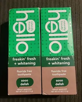 819156020714 HELLO Freakin Whitening Toothpaste