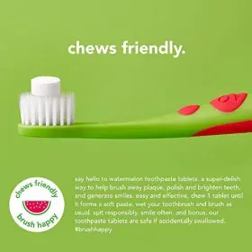 819156021940 HELLO Kids Watermelon Eco Travel Toothpaste Fluo #2