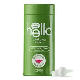 819156021940 HELLO Kids Watermelon Eco Travel Toothpaste Fluo