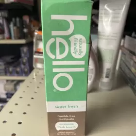 819156023234 HELLO Fluoride Toothpaste Natural Spearmint