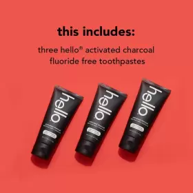819156023449 HELLO Whitening Toothpaste Pack Tubes #2