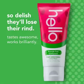 819156023487 HELLO Natural Watermelon Flavor Baby Fluoride #2