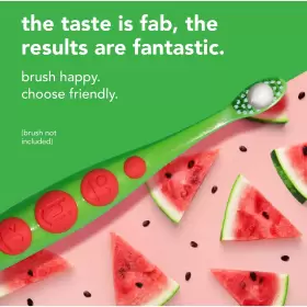 819156023487 HELLO Natural Watermelon Flavor Baby Fluoride #3