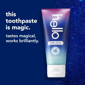 819156023500 HELLO Dragon Dazzle Raspberry Kids Toothpaste #2