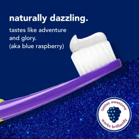 819156023500 HELLO Dragon Dazzle Raspberry Kids Toothpaste #3
