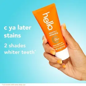 827854016601 HELLO Vitamin Whitening Toothpaste Fluoride Sls #3