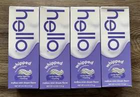 827854018124 HELLO Whipped Fluoride Toothpaste Mellow Dream