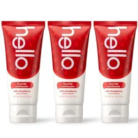 827854018391 HELLO Natural Wild Toothpaste Fluoride Sls Ada