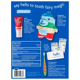 827854019879 HELLO Fairy Door Hanger Teddy Bear Kit #2