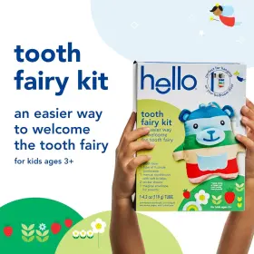 827854019879 HELLO Fairy Door Hanger Teddy Bear Kit #3